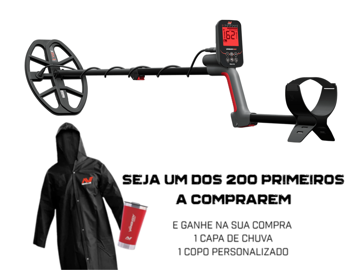 Detector de Metais Vanquish 560 Pro-Pack