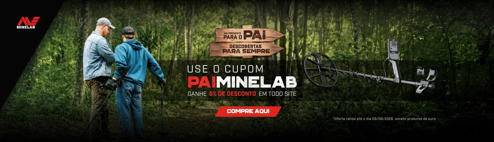 Dia dos Pais Minelab 