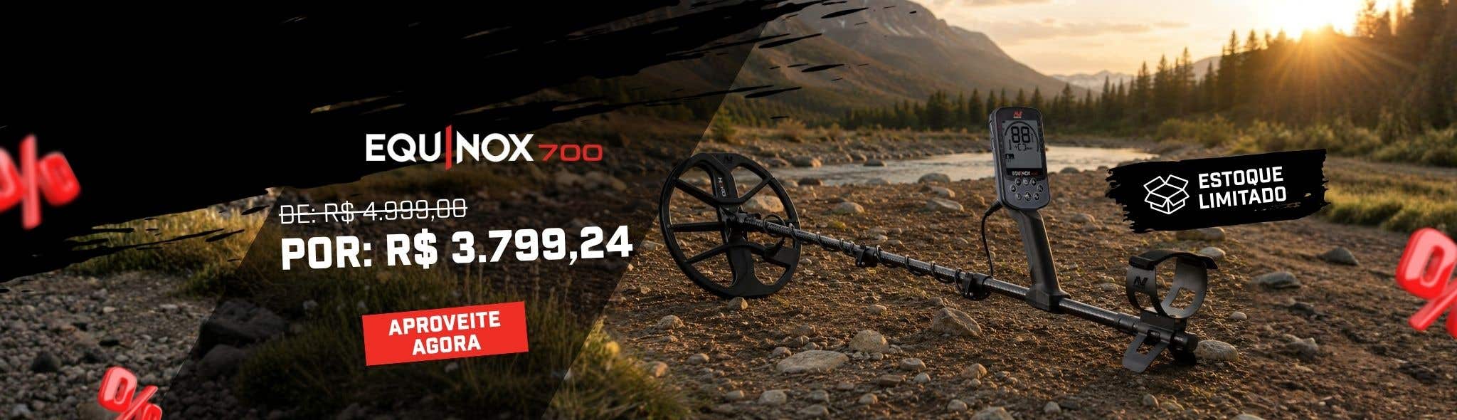 Saldão Minelab - Equinox 700