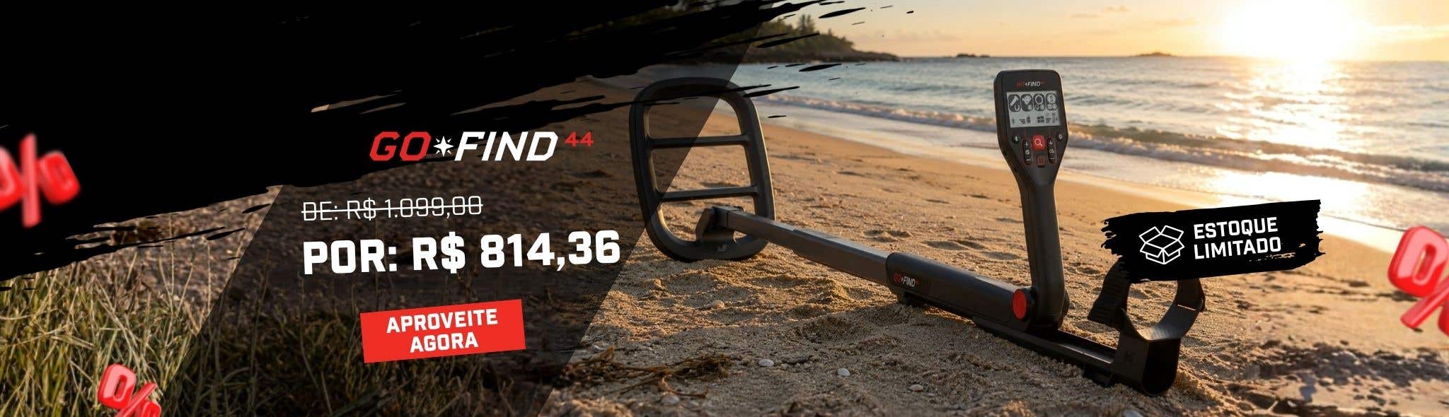 Saldão Minelab - Go-Find 44 